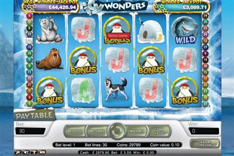 Icy Wonders Slot Machine by NetEnt .